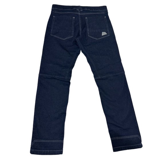 Rab The Mountain People Straight Jeans Mens 35x32 Blue Mid Rise Denim Outdoors - Picture 3 of 16